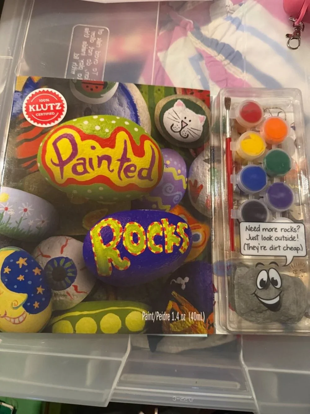 NEW rock painting kit
